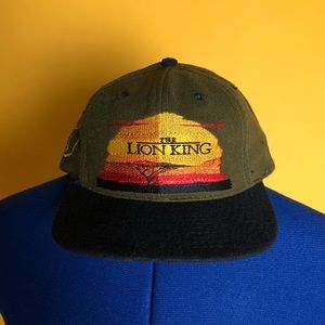 THE LION KING Original Animation Crew Hat Vintage
